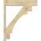 Ekena Millwork Merced Block Rough Sawn Outlooker, Douglas Fir, 8"W x 38"D x 46"H OUT08X38X46MRC05RDF - alternate 2